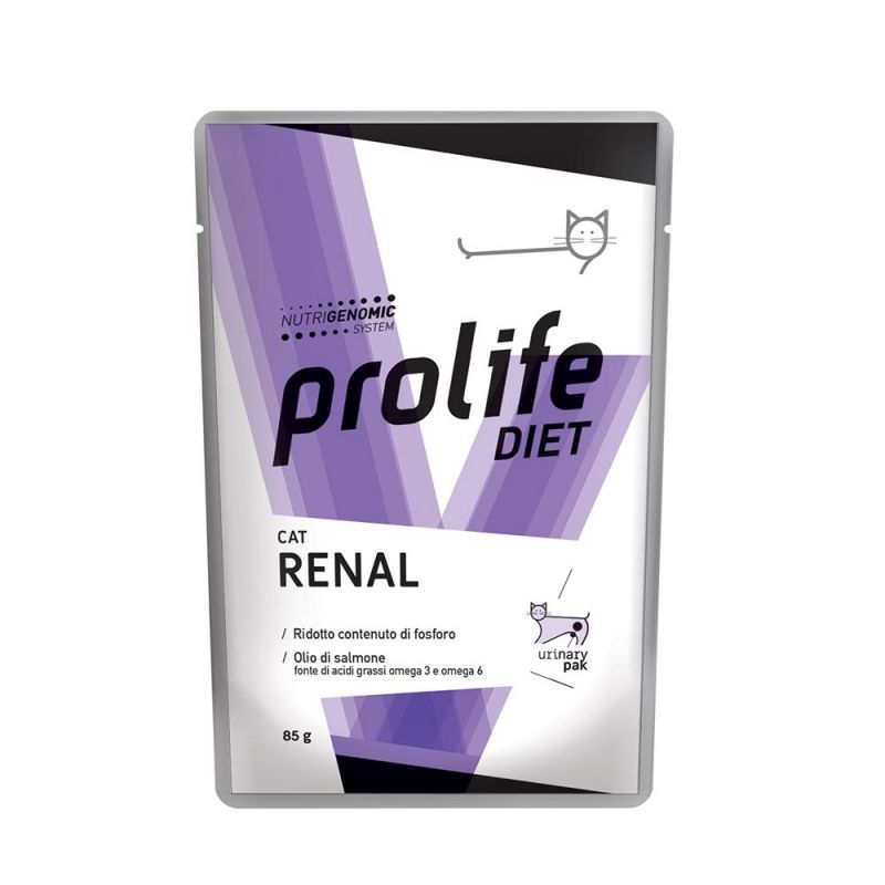 Prolife diet cat Renal umido gatto 85GR Prolife diet cat Renal umido gatto 85GR